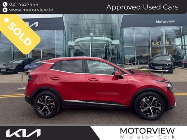 Kia Sportage SUV, Diesel, 2024, Red