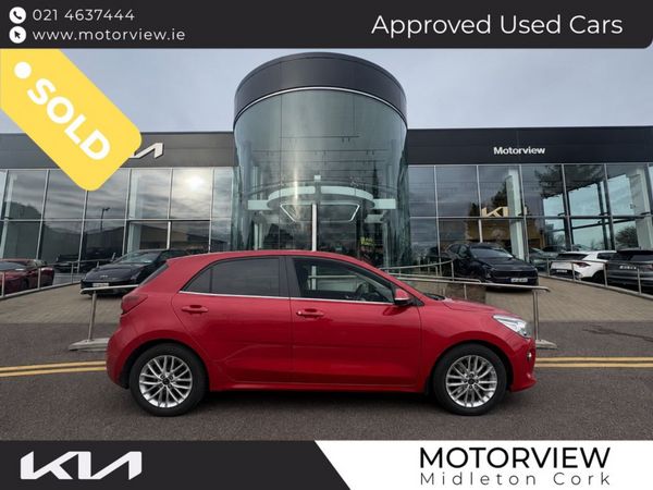 Kia Rio Hatchback, Diesel, 2017, Red