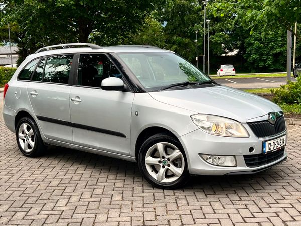 Skoda Fabia Estate, Petrol, 2012, Silver