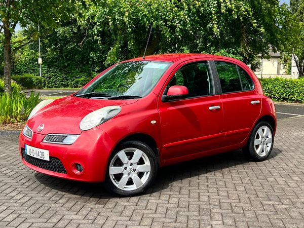 Nissan Micra Hatchback, Petrol, 2010, Red
