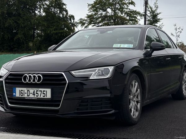 Audi A4 Saloon, Diesel, 2016, Black