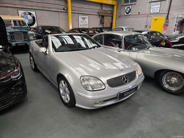 Mercedes-Benz SLK Convertible, Petrol, 2003, Silver