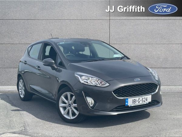 Ford Fiesta Hatchback, Petrol, 2018, Grey