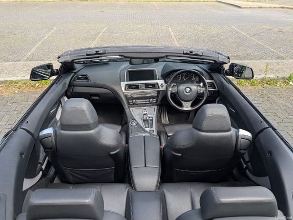BMW 6-Series Convertible, Diesel, 2012, Black