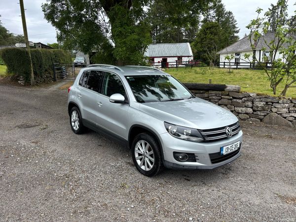 Volkswagen Tiguan SUV, Diesel, 2013, Silver