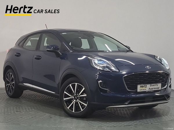 Ford Puma MPV, Petrol Hybrid, 2023, Blue