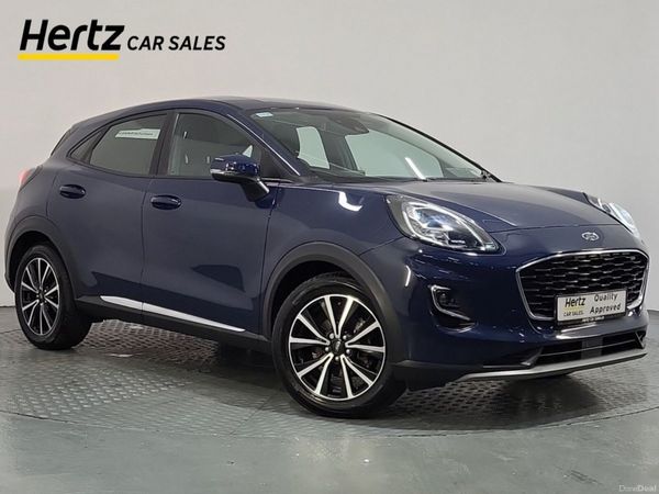 Ford Puma MPV, Petrol Hybrid, 2023, Blue