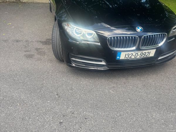 BMW 5-Series Saloon, Diesel, 2013, Black