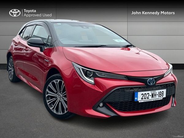 Toyota Corolla Hatchback, Petrol Hybrid, 2020, Red
