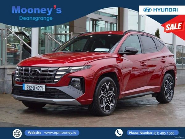 Hyundai Tucson SUV, Petrol Plug-in Hybrid, 2023, Red