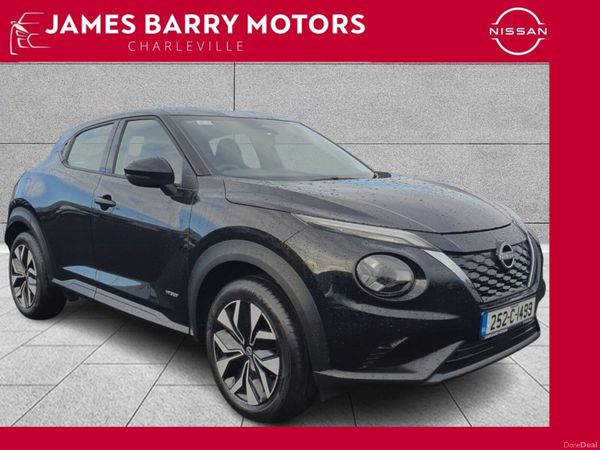 Nissan Juke SUV, Petrol Hybrid, 2025, Black