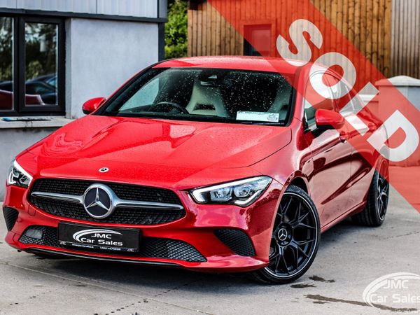 Mercedes-Benz CLA Saloon, Petrol, 2020, Red