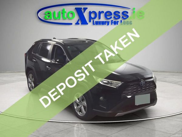 Toyota RAV4 SUV, Petrol Hybrid, 2021, Black