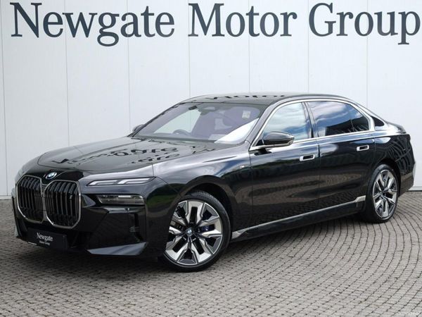 BMW i7 Saloon, Electric, 2024, Black