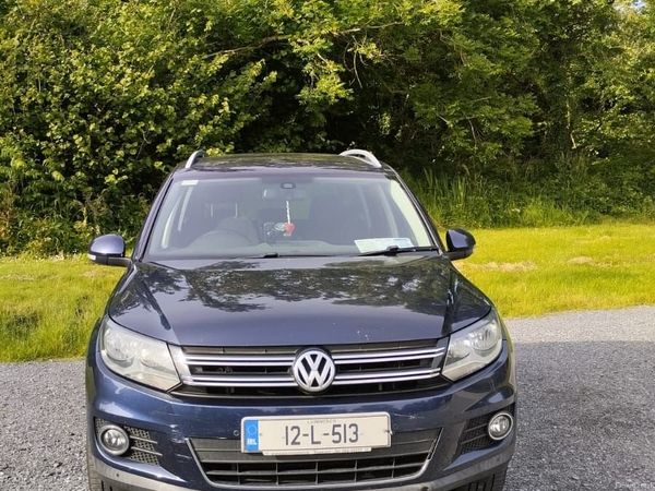 Volkswagen Tiguan SUV, Diesel, 2012, Blue