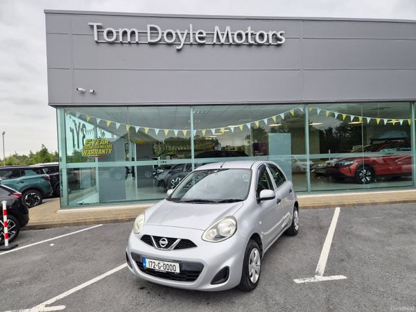 Nissan March Hatchback, Petrol, 2017, Silver