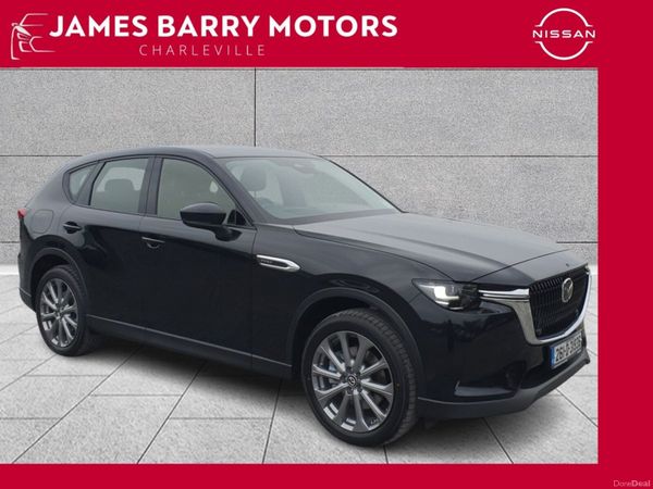 Mazda CX-60 SUV, Petrol Plug-in Hybrid, 2026, Black