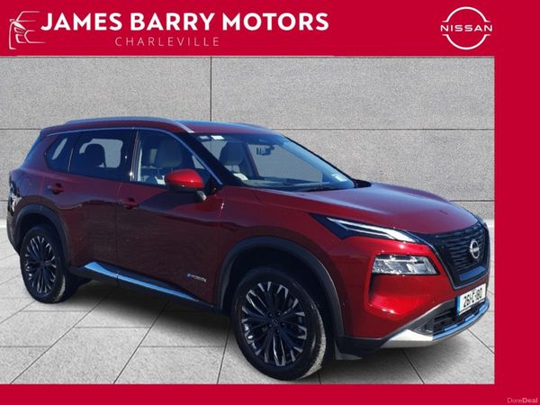 Nissan X-Trail SUV, Petrol Hybrid, 2026, Red