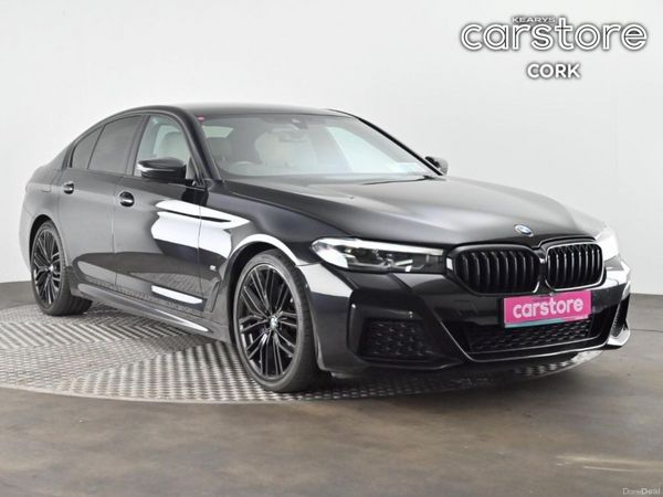 BMW 5-Series Saloon, Diesel, 2022, Black