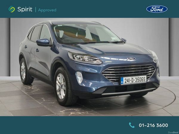 Ford Kuga SUV, Petrol Plug-in Hybrid, 2024, Blue