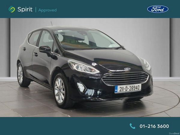 Ford Fiesta Hatchback, Petrol, 2021, Black
