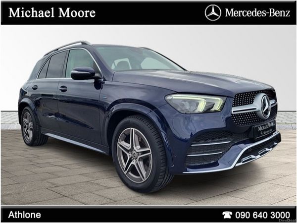 Mercedes-Benz GLE SUV, Diesel Plug-in Hybrid, 2021, Blue