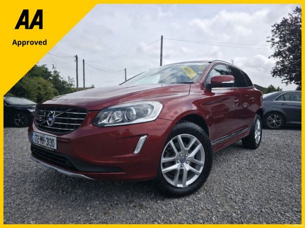 Volvo XC60 SUV, Diesel, 2017, Red