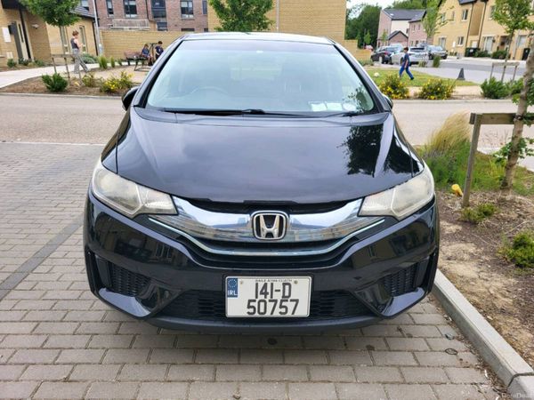 Honda Fit Hatchback, Petrol Hybrid, 2014, Black