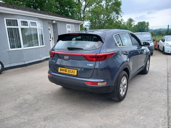 Kia Sportage SUV, Diesel, 2016, Blue