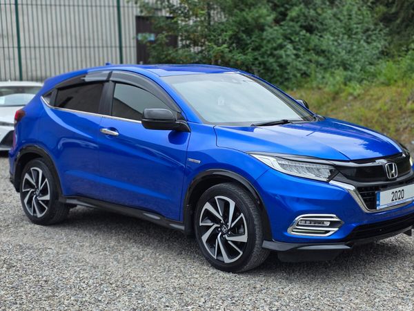 Honda Vezel SUV, Petrol Hybrid, 2020, Blue