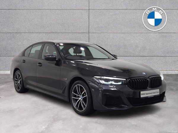 BMW 5-Series Saloon, Petrol Plug-in Hybrid, 2023, Grey