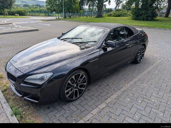 BMW 6-Series Convertible, Diesel, 2012, Black