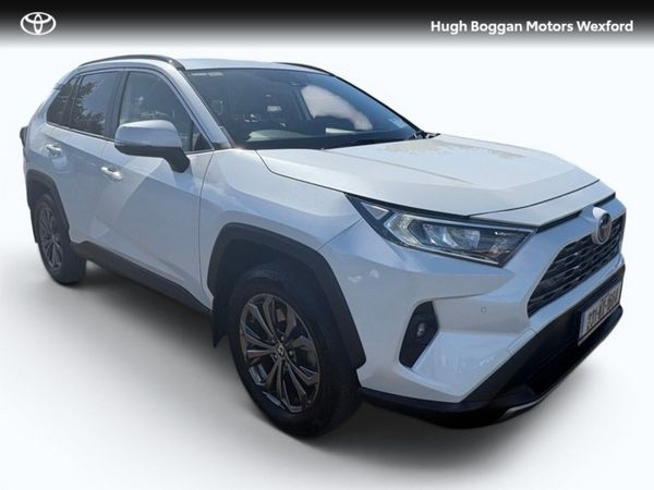 Toyota RAV4 SUV, Petrol Hybrid, 2023, White