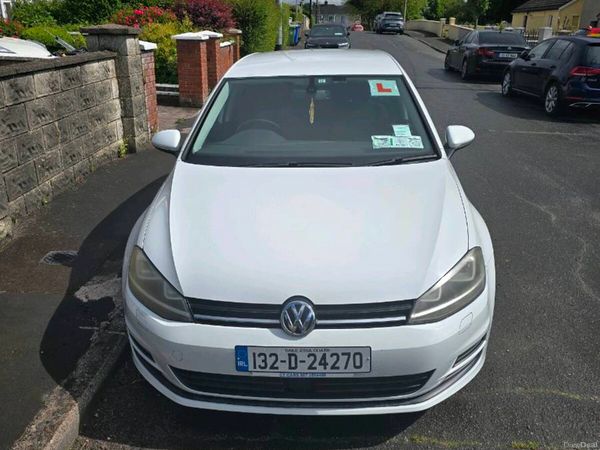 Volkswagen Golf Hatchback, Petrol, 2013, White