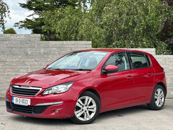 Peugeot 308 Hatchback, Diesel, 2015, Red