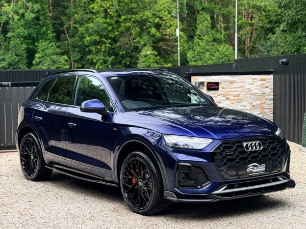Audi Q5 SUV, Petrol Plug-in Hybrid, 2022, Blue