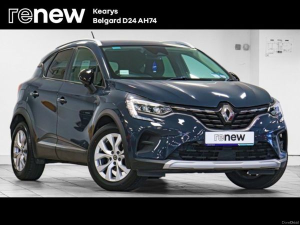 Renault Captur Hatchback, Petrol, 2021, Blue