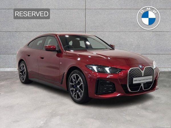 BMW i4 Hatchback, Electric, 2025, Red
