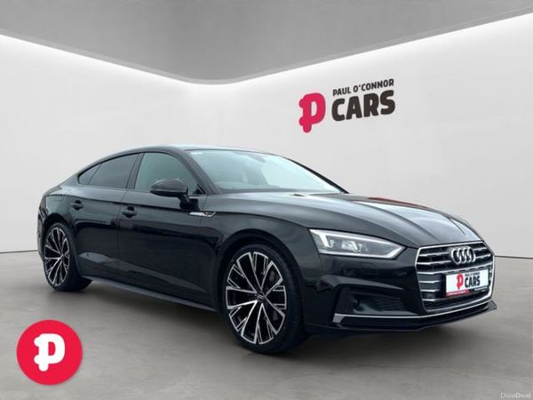 Audi A5 Saloon, Petrol, 2018, Black
