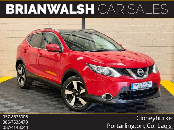 Nissan Qashqai MPV, Diesel, 2017, Red