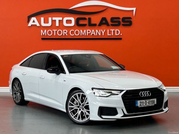 Audi A6 Saloon, Petrol Plug-in Hybrid, 2021, White