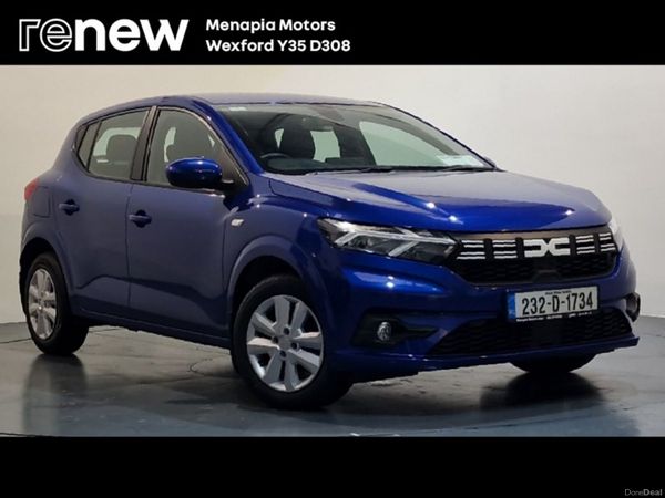 Dacia Sandero Hatchback, Petrol, 2023, Blue