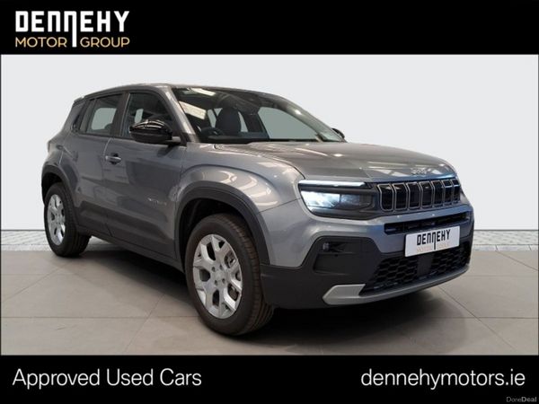 Jeep Avenger SUV, Petrol Hybrid, 2026, Grey