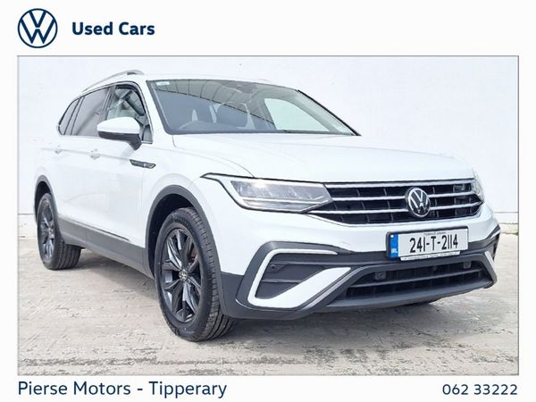 Volkswagen Tiguan Allspace SUV, Diesel, 2024, White