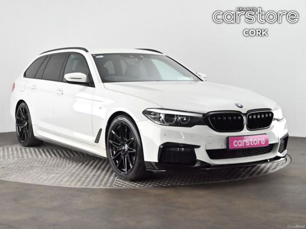 BMW 5-Series Estate, Diesel, 2020, White