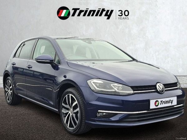 Volkswagen Golf Hatchback, Petrol, 2019, Blue