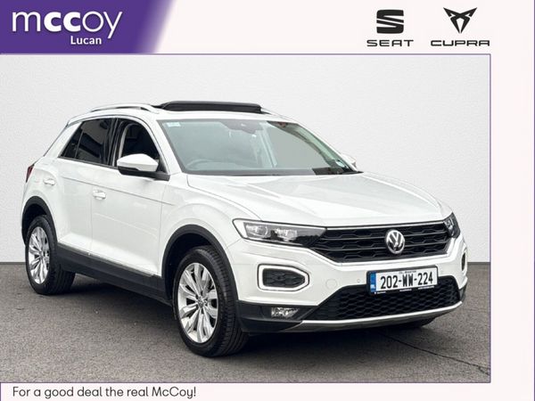 Volkswagen T-Roc SUV, Petrol, 2020, White