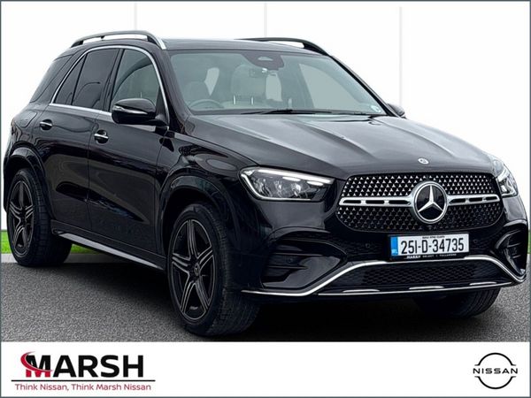 Mercedes-Benz GLE SUV, Diesel Plug-in Hybrid, 2025, Black