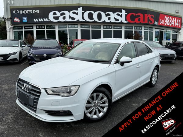 Audi A3 Saloon, Petrol, 2014, White