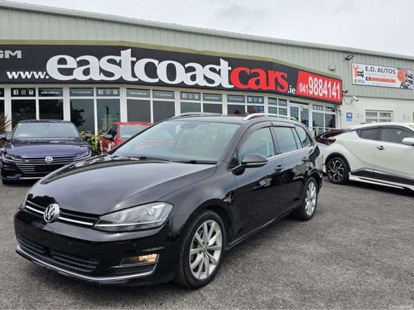 Volkswagen Golf Estate, Petrol, 2015, Black